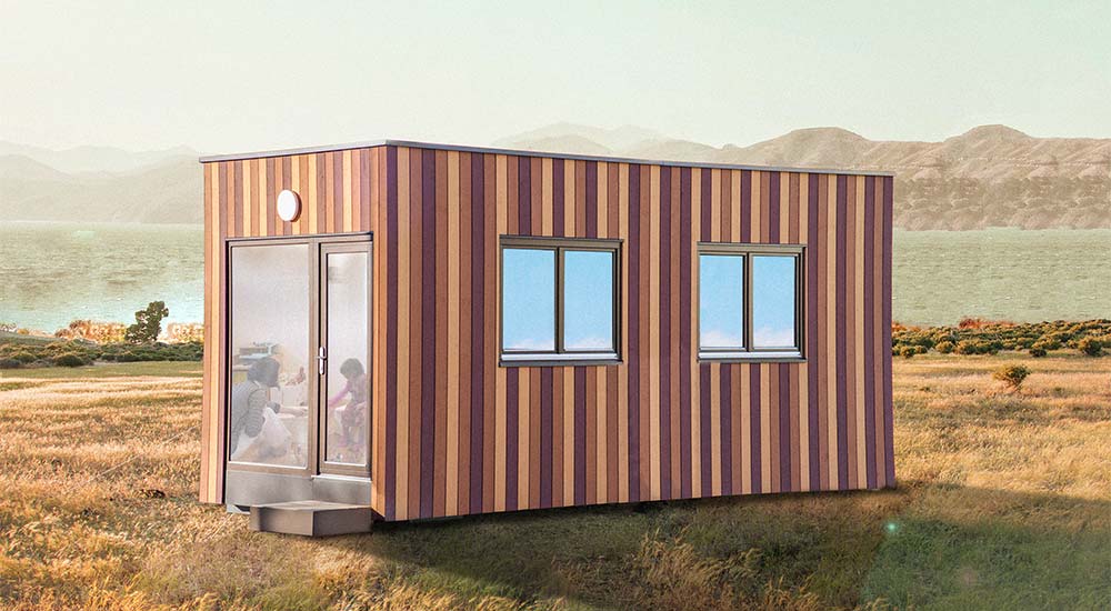 Das Containerhaus schafft neue Räume